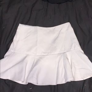 White skirt